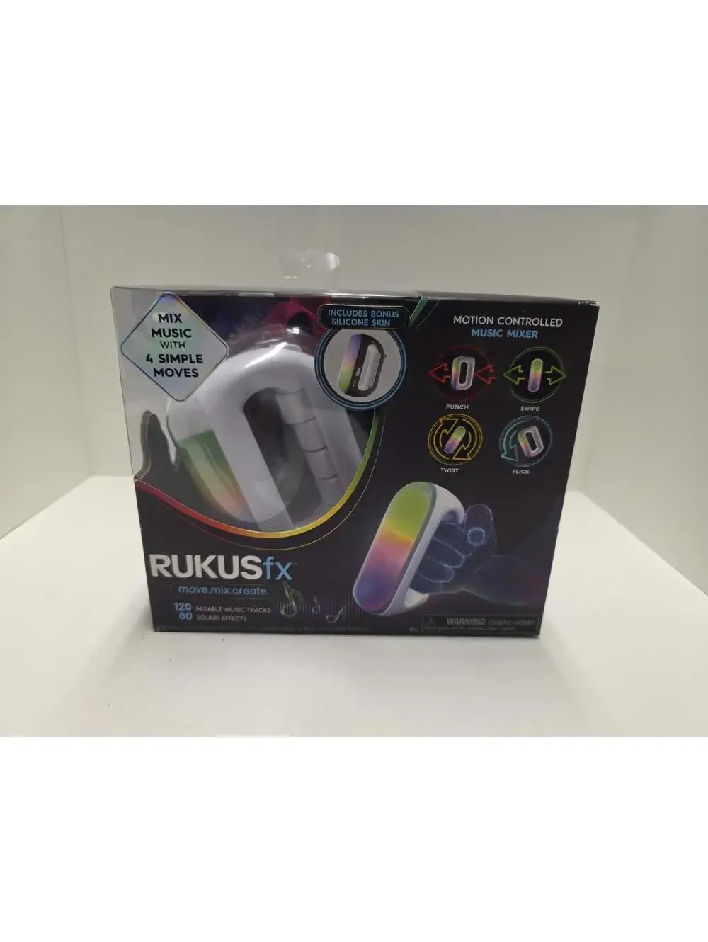 Rukus fx Hand Held Motion Controlled Music Mixer Bonus Silicone Skin RUKUSfx NEW